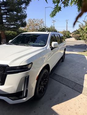 White 2023 Cadillac Escalade ESV Sport Platinum