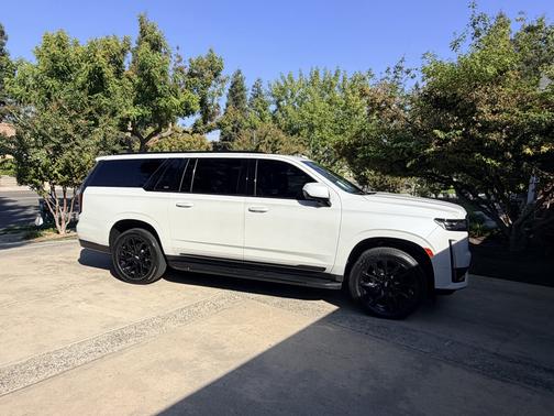 White 2023 Cadillac Escalade ESV Sport Platinum