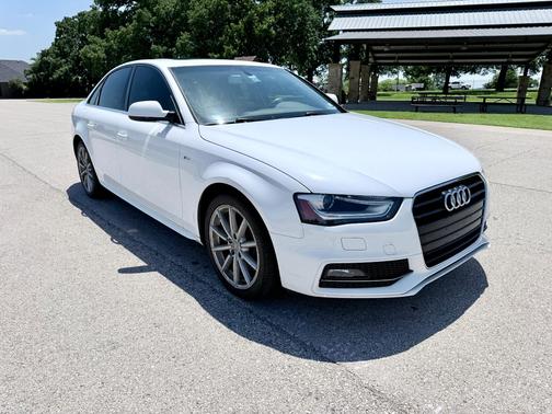 White 2015 Audi A4 2.0T Premium