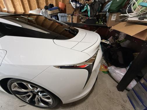 White 2019 Lexus LC 500 Base