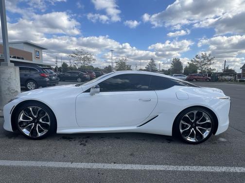 White 2019 Lexus LC 500 Base