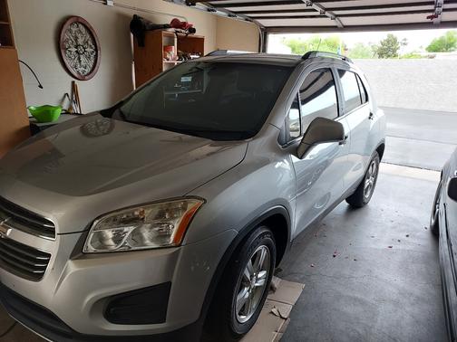 Silver 2016 Chevrolet Trax LT