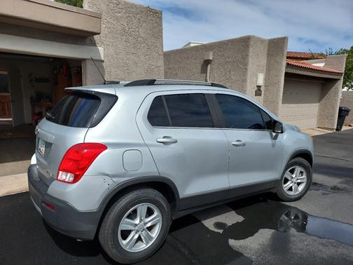 Silver 2016 Chevrolet Trax LT