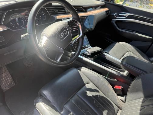 Gray 2019 Audi e-tron Prestige