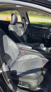 Black 2018 Ford Fusion Titanium