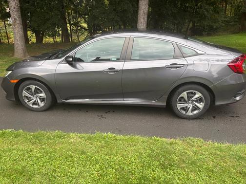Gray 2019 Honda Civic LX