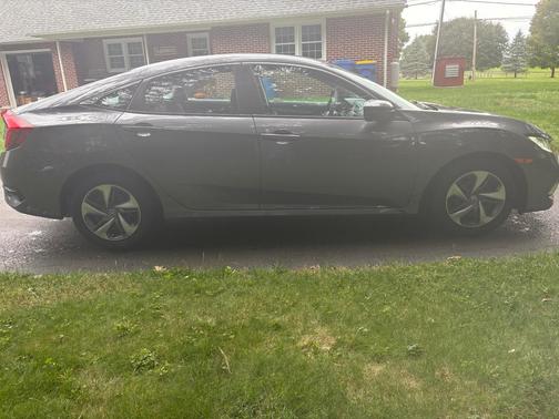 Gray 2019 Honda Civic LX