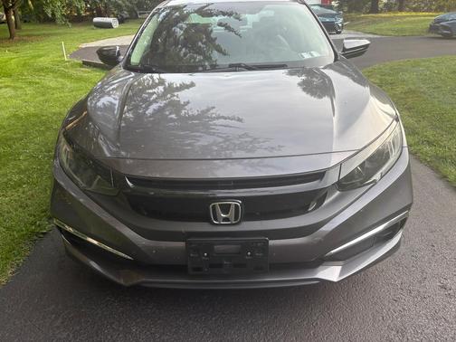 Gray 2019 Honda Civic LX