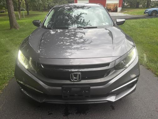 Gray 2019 Honda Civic LX