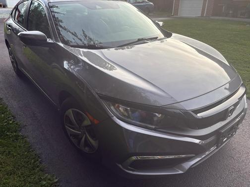 Gray 2019 Honda Civic LX