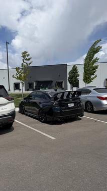 Black 2017 Subaru WRX STI Base