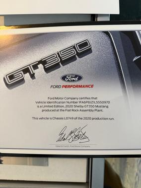 2020 Ford Shelby GT350 Base