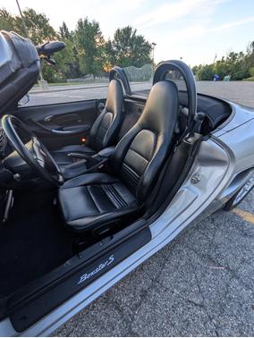 Silver 2002 Porsche Boxster Boxster S
