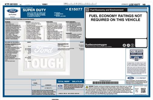 2020 Ford F-450 Platinum