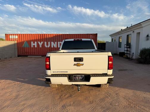 White 2017 Chevrolet Silverado 1500 Custom