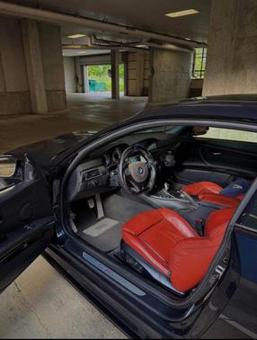 Blue 2008 BMW M3 Base