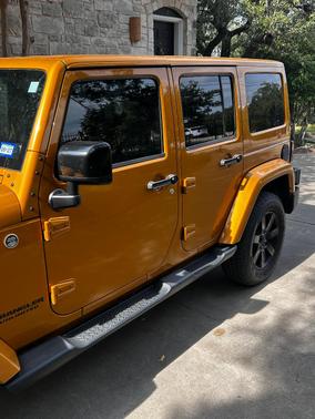 Gold 2014 Jeep Wrangler Unlimited Altitude