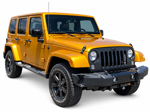 Gold 2014 Jeep Wrangler Unlimited Altitude