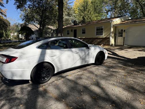 White 2023 Hyundai SONATA SEL