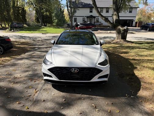 White 2023 Hyundai SONATA SEL