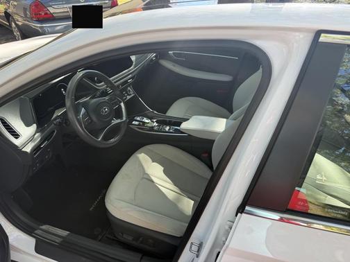 White 2023 Hyundai SONATA SEL