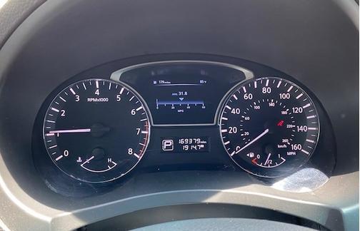 Black 2014 Nissan Altima 2.5 S