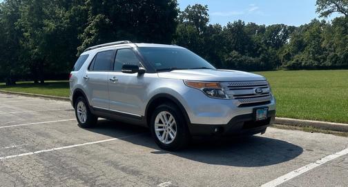 Silver 2015 Ford Explorer XLT
