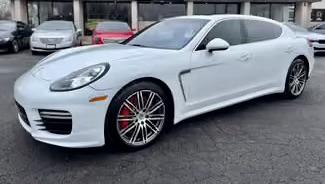 White 2015 Porsche Panamera Panamera Turbo