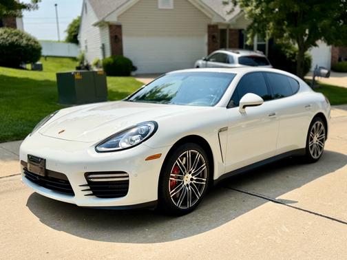 White 2015 Porsche Panamera Panamera Turbo