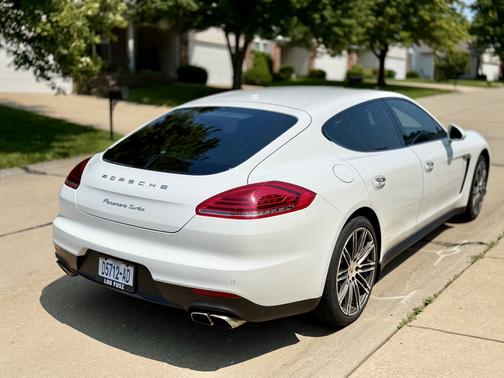 White 2015 Porsche Panamera Panamera Turbo