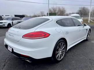 White 2015 Porsche Panamera Panamera Turbo