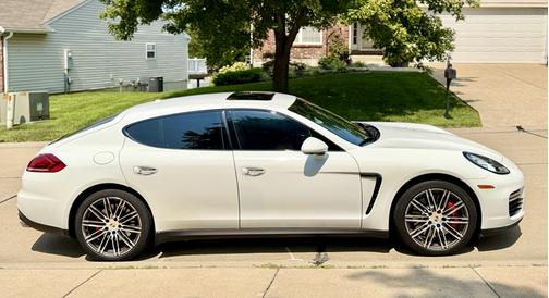 White 2015 Porsche Panamera Panamera Turbo