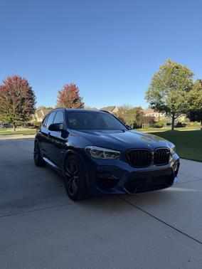 Blue 2020 BMW X3 M AWD
