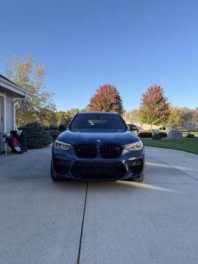Blue 2020 BMW X3 M AWD