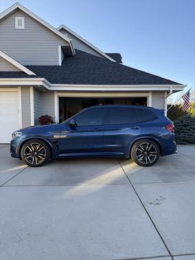 Blue 2020 BMW X3 M AWD