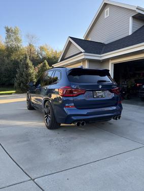 Blue 2020 BMW X3 M AWD