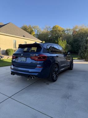 Blue 2020 BMW X3 M AWD
