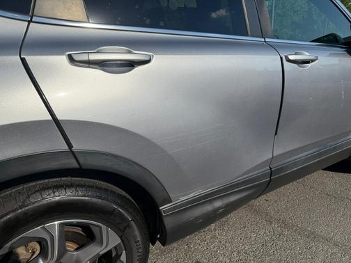 Silver 2017 Honda CR-V EX-L