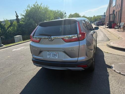 Silver 2017 Honda CR-V EX-L