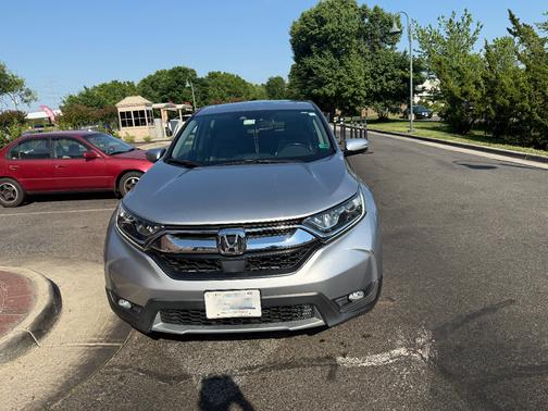Silver 2017 Honda CR-V EX-L