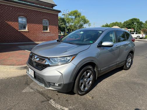 Silver 2017 Honda CR-V EX-L