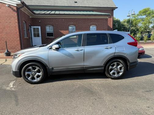 Silver 2017 Honda CR-V EX-L
