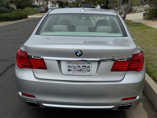 Gray 2011 BMW 740 Li