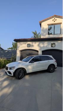 White 2021 Mercedes-Benz AMG GLC 43 4MATIC