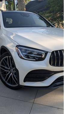 White 2021 Mercedes-Benz AMG GLC 43 4MATIC