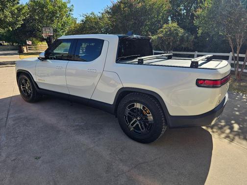 White 2022 Rivian R1T Adventure Package