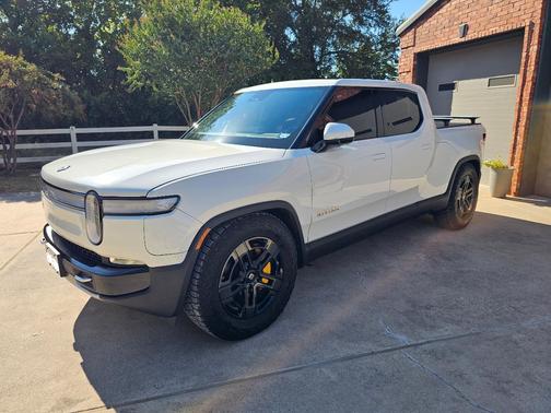 White 2022 Rivian R1T Adventure Package