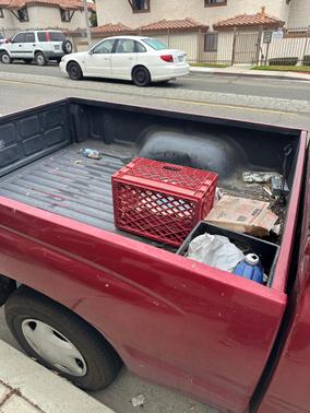 Red 1998 Toyota Tacoma Xtracab