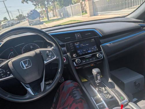 Blue 2019 Honda Civic Sport