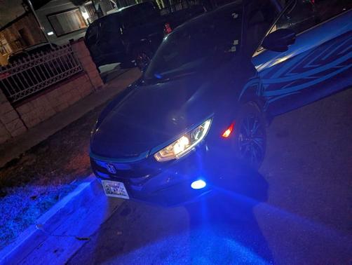Blue 2019 Honda Civic Sport